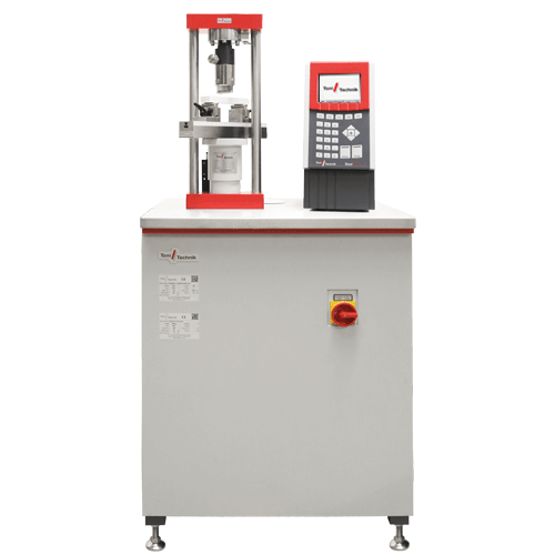 Test plant compact design efficient, standard-compliant compressive strength tests cement binding materials, preferably